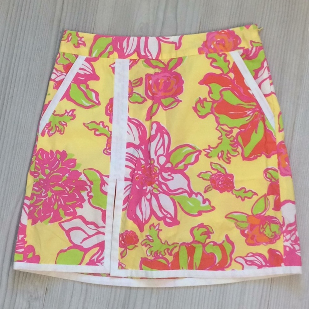 Lilly Pulitzer floral print skort